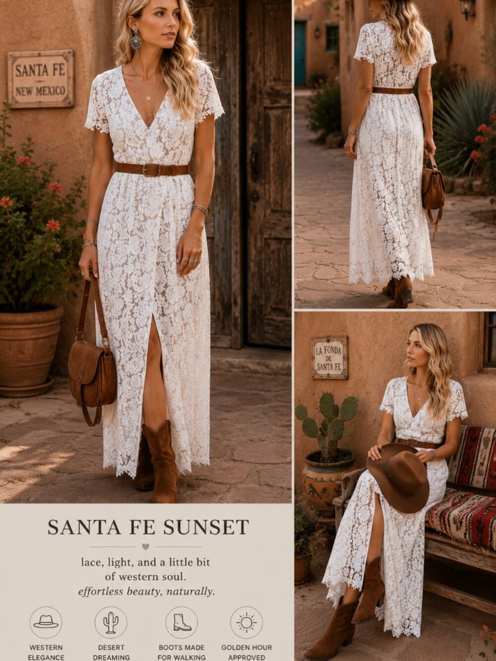 Vici Collection Lace Overlay Short Sleeve Wrap Maxi Dress